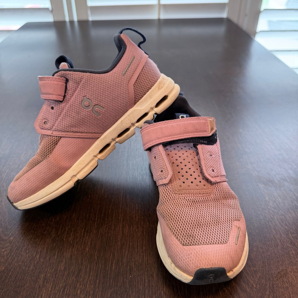 On Cloud Play Kids Sneakers Mauve Pink Navy 3KD11431210 Size US K13 EU 31
